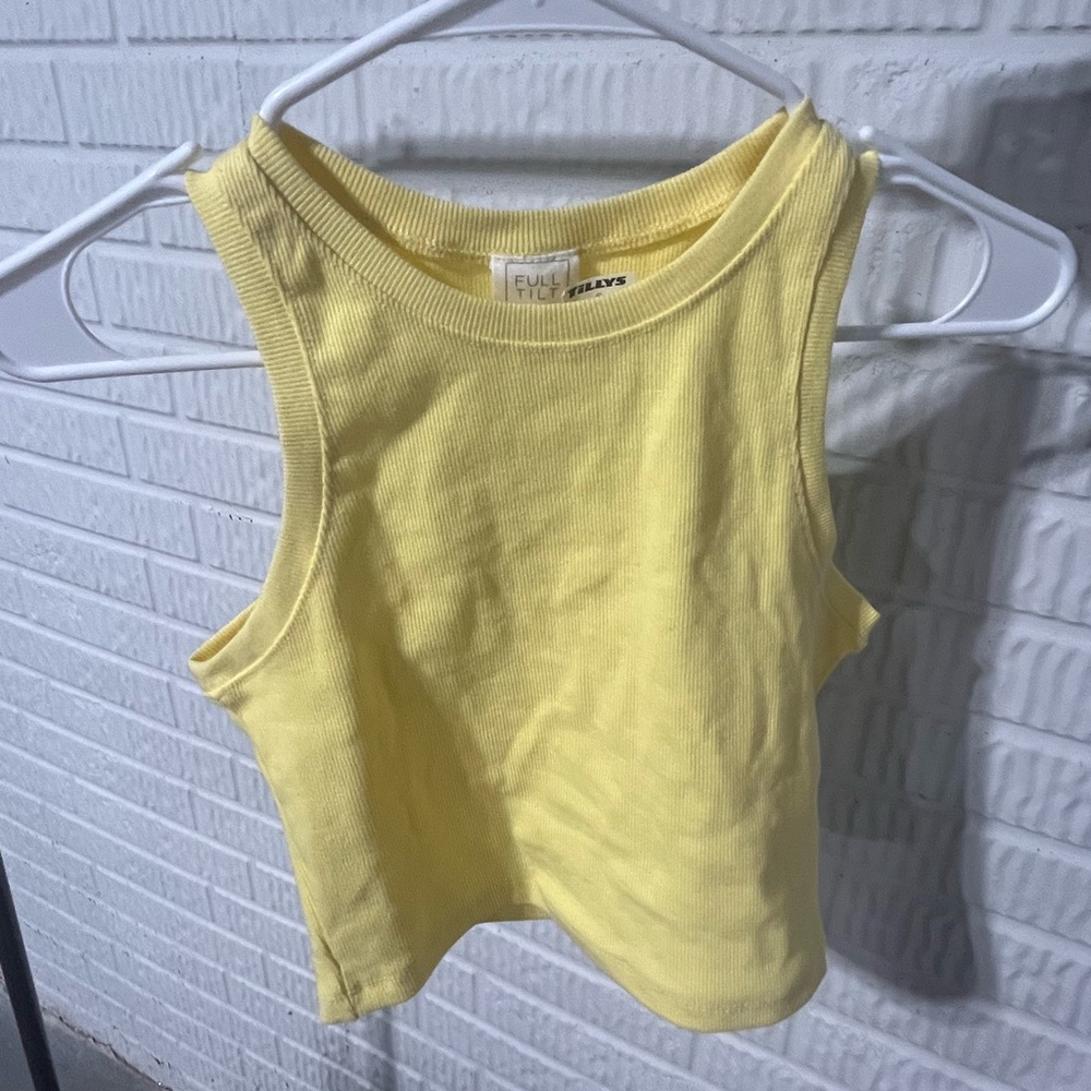 Tilly’s Ribbed Halter Tank Top
